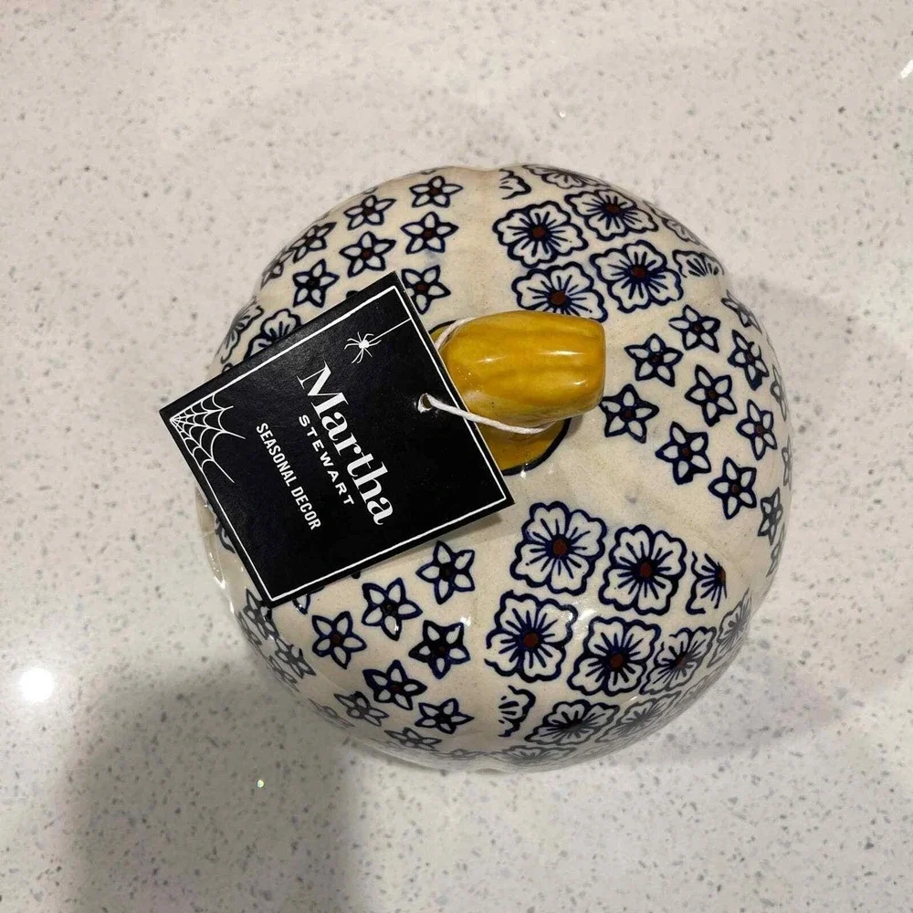 Martha Stewart blue white